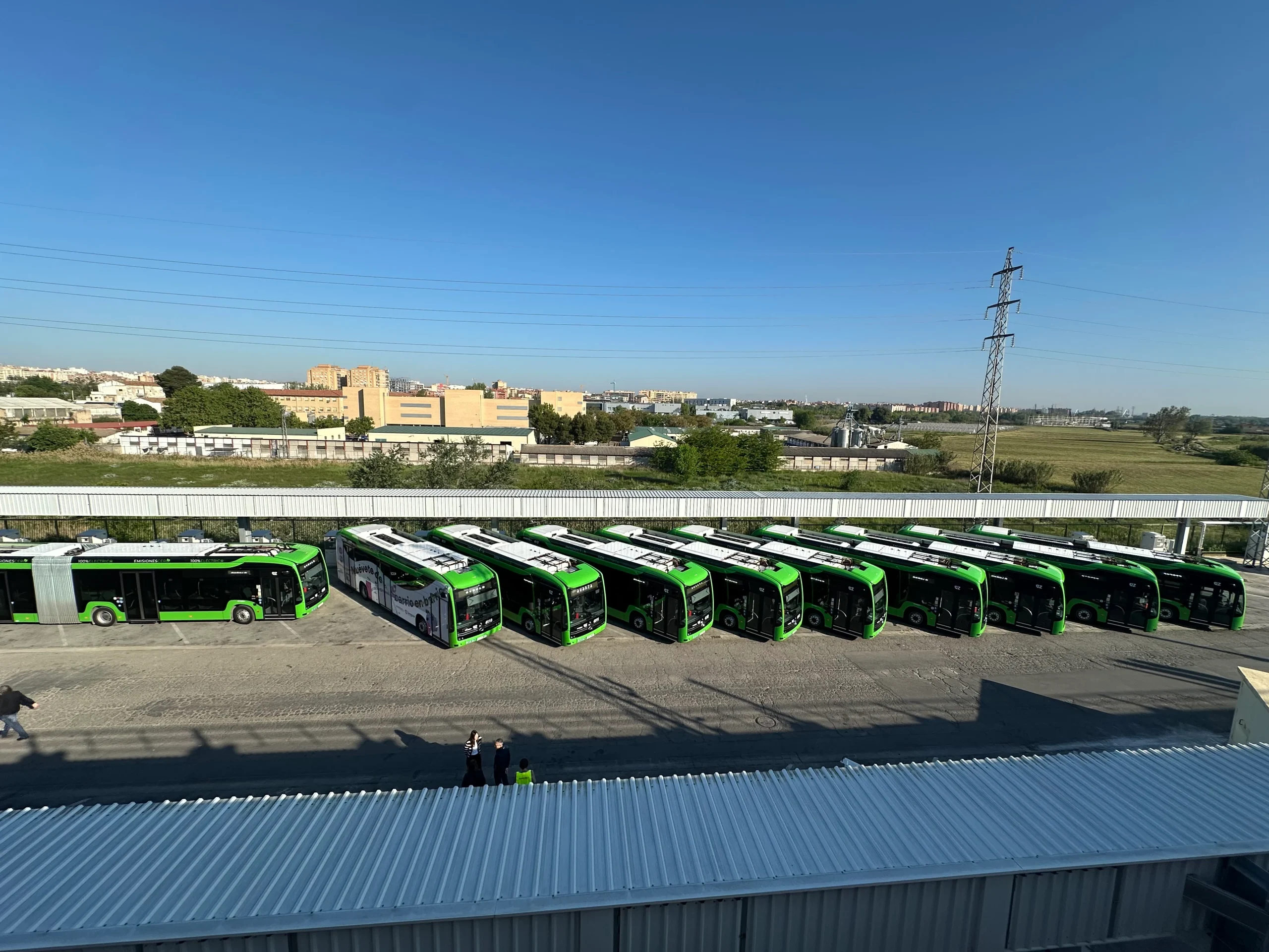 eCitaro en cocheras de Avanza